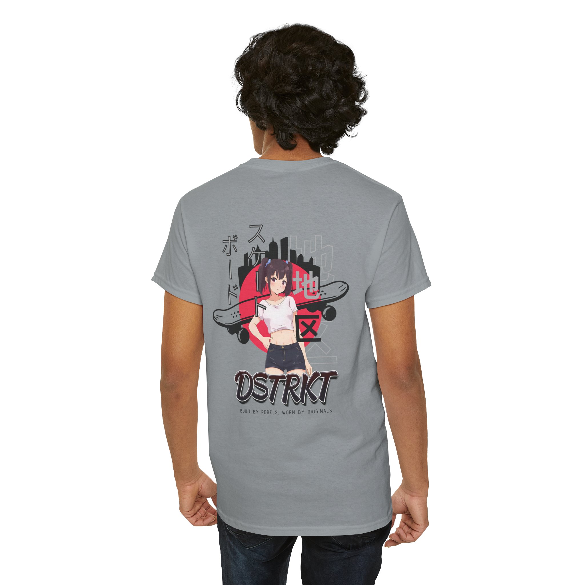 DSTRKT Streetwear 'Anime Skate' Tee - Image 9