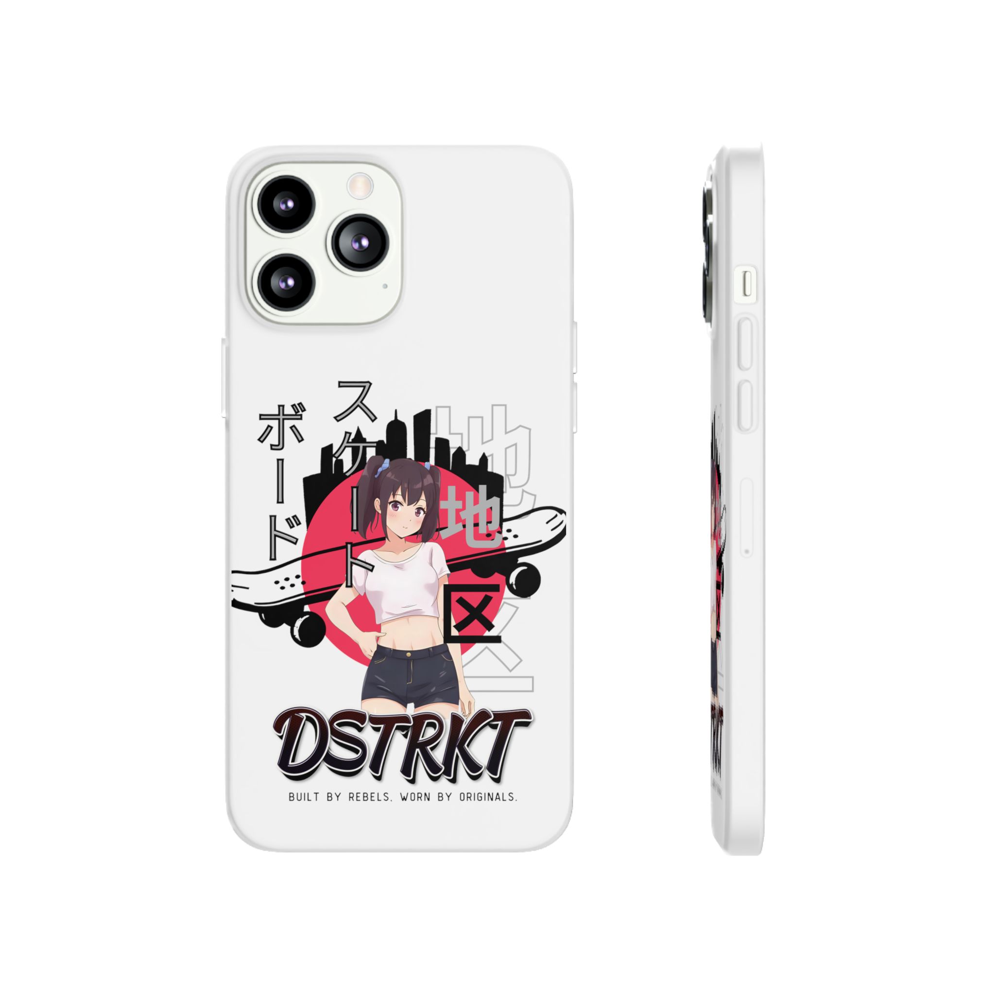 DSTRKT Streetwear - 'Anime Skate' Flexi Phone Case - Image 136