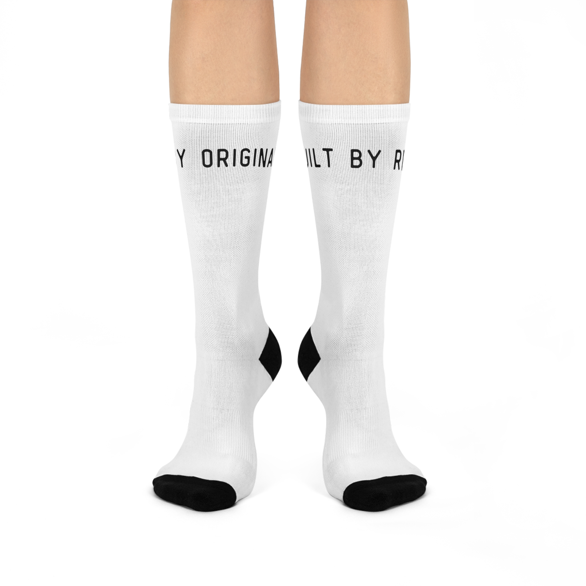 DSTRKT Streetwear 'The Motto' Crew Socks