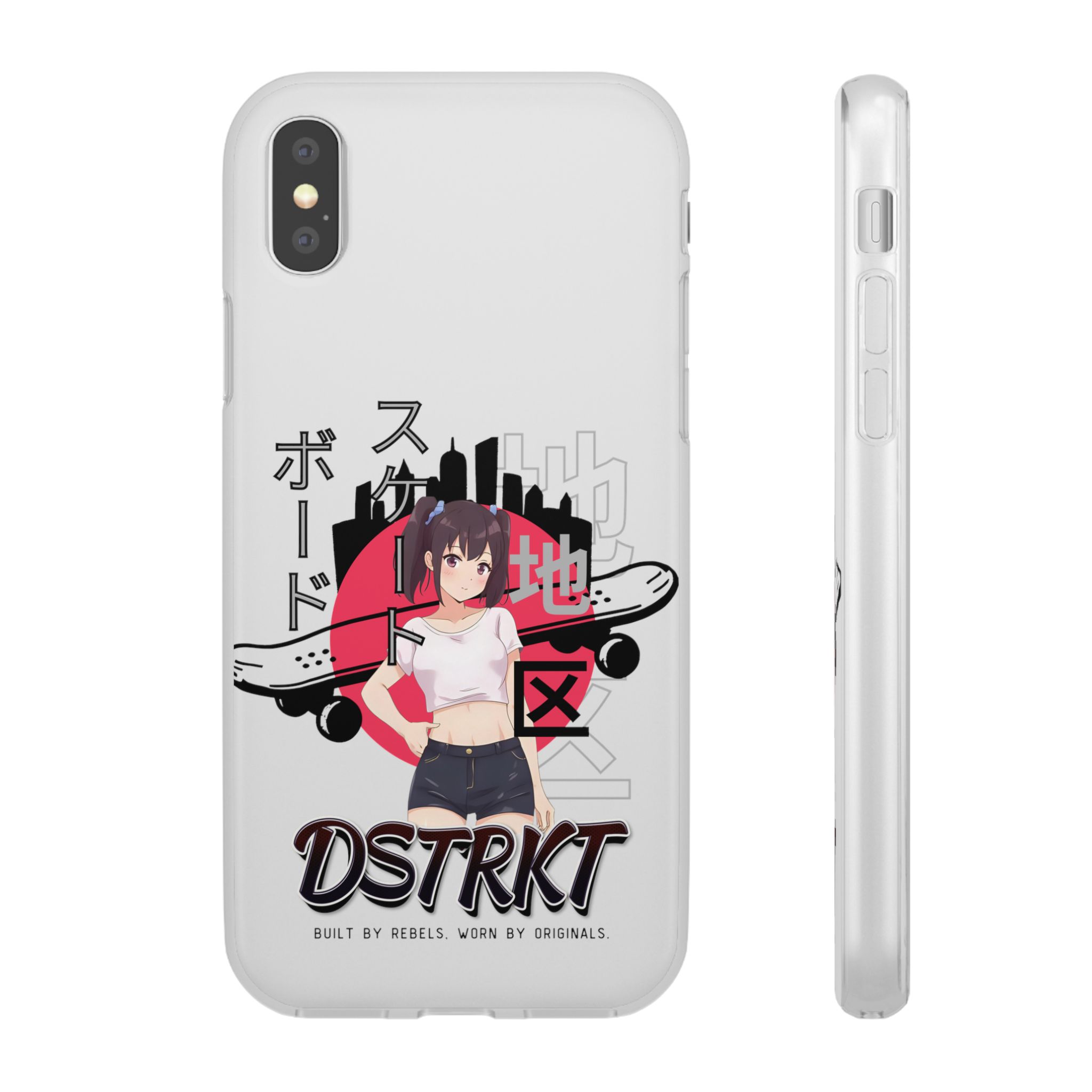 DSTRKT Streetwear - 'Anime Skate' Flexi Phone Case - Image 19